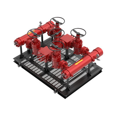 OEM Drilling Rig Choke Manifold DD-HH 2000-20000psi For Controlling Blowout