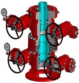 Mandrel Type Slip Type Wellhead Equipment Casing Head PR1 PR2