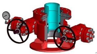 Mandrel Type Slip Type Wellhead Equipment Casing Head PR1 PR2