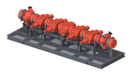 10000-20000psi Frac Manifold Frac Hydration Unit OEM