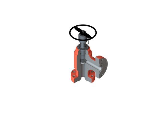 API 6A 16C Handwheel Reduction Structure Turbine Worm Actuated Choke Valve