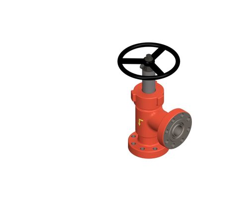 API 6A 16C Handwheel Reduction Structure Turbine Worm Actuated Choke Valve