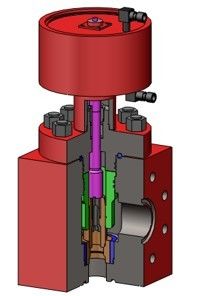 1 13/16''- 5 1/8'' Hydraulic Choke Valve Manifold API 6A 16C