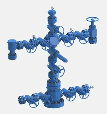 API Approved Oil Gas Drilling Equipment Forging Wellhead And Christmas Tree