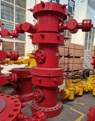 MR0175 Standard Wellhead Casing Head 45 Degree Steps For Drilling Equipment