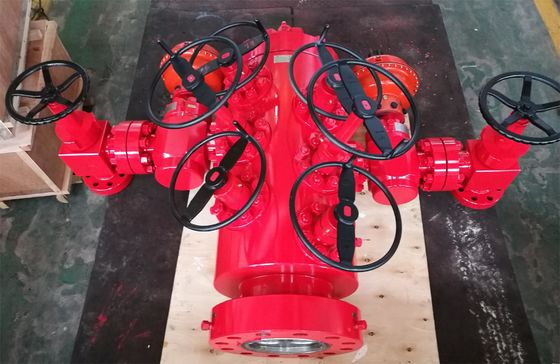 Rubber Seal Metal Sealing Casing Spool Wellhead 21MPa-140MPa