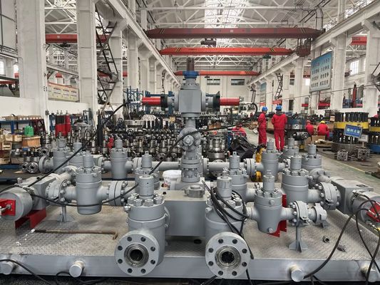 OEM AA-HH Choke Manifold Wellhead Oil And Gas Drilling Equipment
