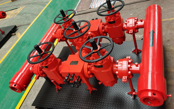 52-130mm Drilling Manifold 3000psi-20000psi Choke Manifold Parts