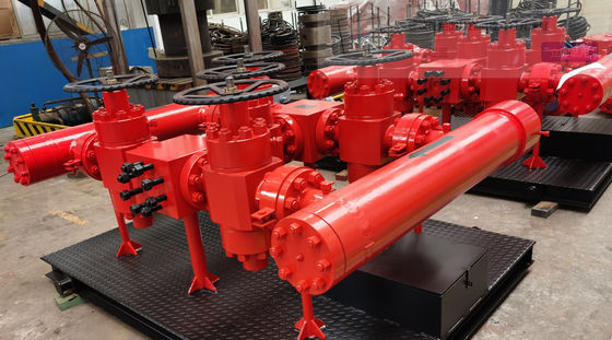 AA-HH Drilling Manifold 21MPa-140MPa Hydraulic Kill And Choke Manifold