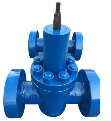 Strong Rigidity Mud Gate Valve For Oil And Gas Production Wellhead Pipeline Connection