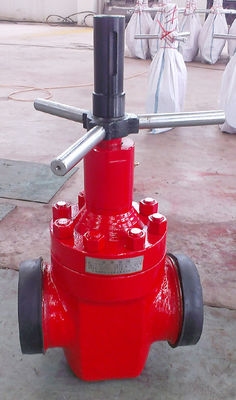 Trapezoidal Thread Connection Oil Mine Fuel Gate Valve For Gas Line PR1 PR2