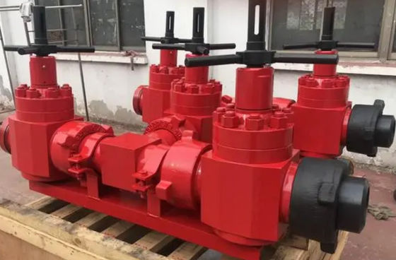 PR1 PR2 Gate Valve Oil And Gas 2000-15000psi For Connecting Drilling Fluid Manifolds