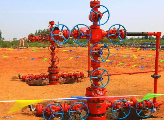 Gas Production Wellhead Christmas Tree With Main Safety Valve