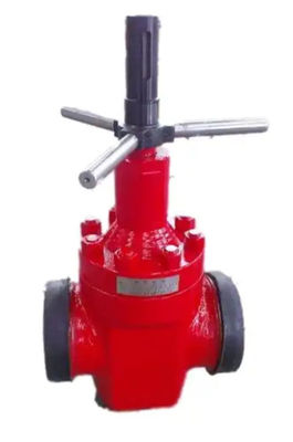 High Pressure API 6A Flange Manual Flat Gate Valve Wear Resistant