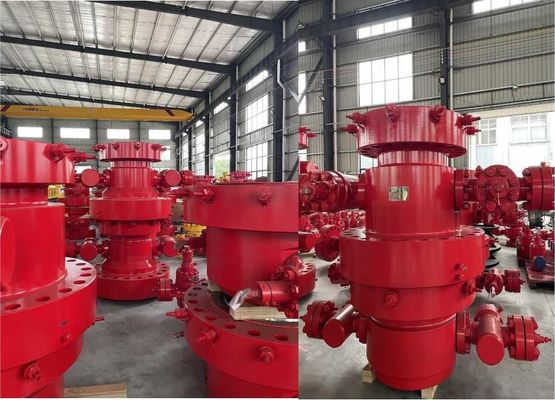 Painted Oil Gas Wellhead Equipment For API 6A Standard