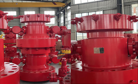 Painted Oil Gas Wellhead Equipment For Pressure Rating 2000psi-20000psi In Oil And Gas