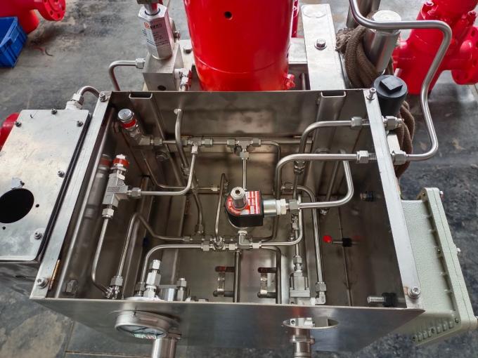 Melted Remote AA-HH Wellhead Safety Systems Panel Wireless Remote Monitoring